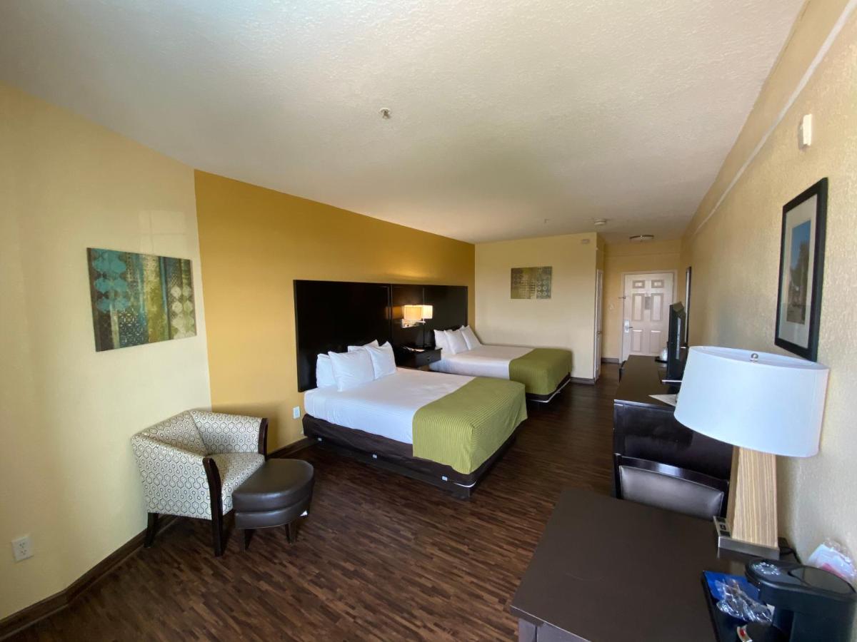 Queen Room with Two Queen Beds - Disability Access/Non-Smoking at Galveston Beach Hotel