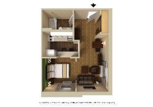 Room #51165613 at Extended Stay America Suites Dayton Fairborn