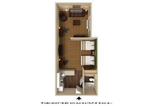 Room #42124715 at Extended Stay America Suites Memphis Germantown West