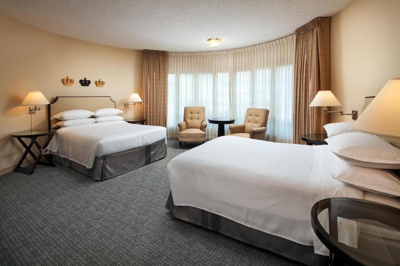 Turret Suite with two Queen beds at Anaheim Majestic Garden Hotel