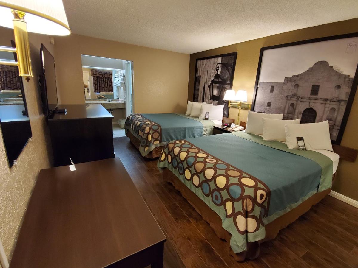 Queen Room with Two Queen Beds - Smoking at Super 8 by Wyndham Abilene North