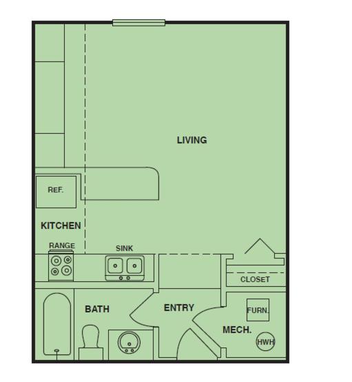 Studio Suite at Charwood Suites