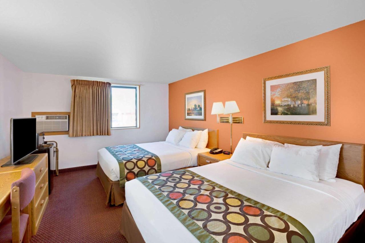 Queen Room with Two Queen Beds - Non-Smoking at Super 8 by Wyndham Aberdeen East