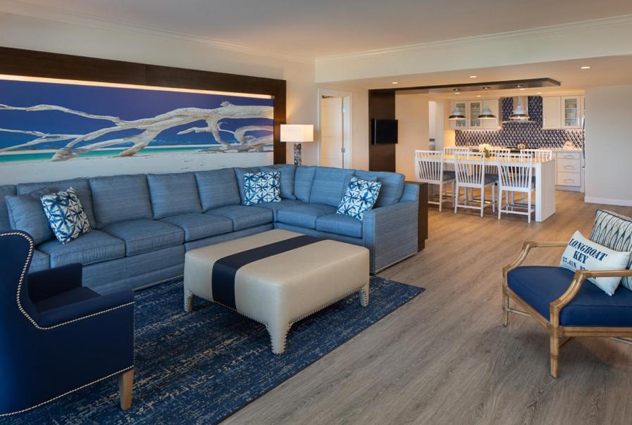 Mobility Accessible Deluxe 2 BR Golf Course View Suite at The Resort at Longboat Key Club