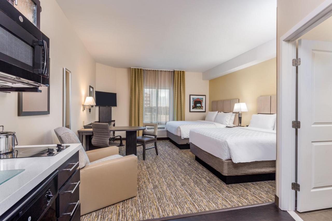 Queen Studio Suite with Two Queen Beds - Mobility Acces Tub/Non-Smoking at Candlewood Suites Bethlehem South, an IHG Hotel