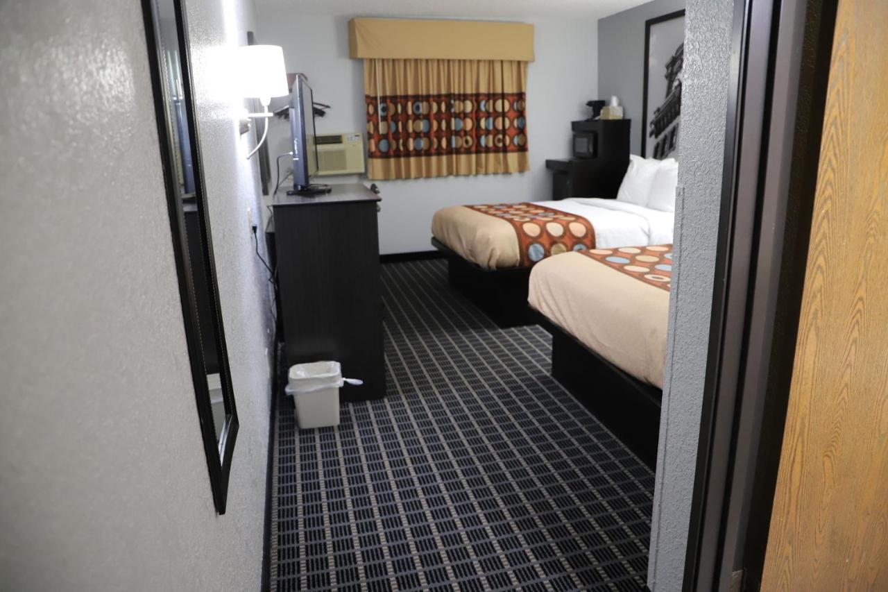 Double Room with Two Double Beds - Smoking at Super 8 by Wyndham Richmond Airport VA