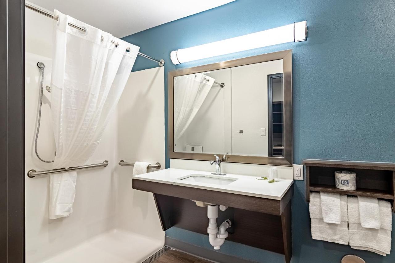 Queen Room with Two Queen Beds - Accessible/Non-Smoking at WoodSpring Suites Toledo Maumee