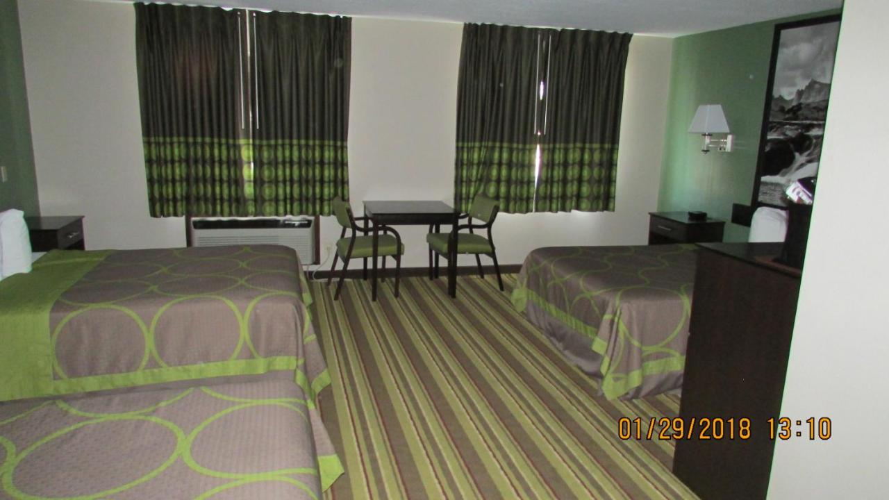 Queen Room with Three Queen Beds - Non-Smoking at Super 8 by Wyndham Rock Springs