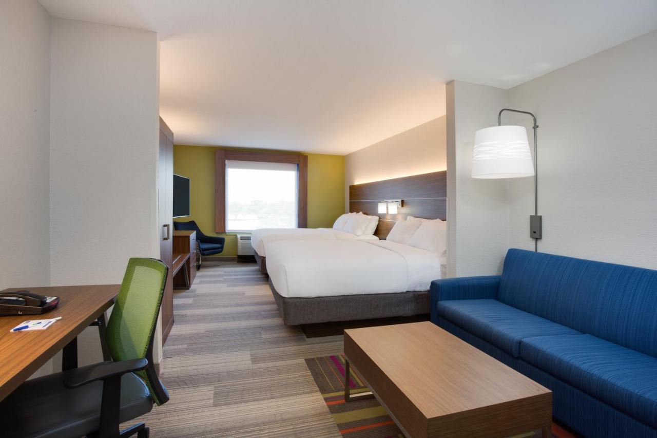 Queen Suite with Two Queen Beds and Sofa Bed - Non-Smoking at Holiday Inn Express Hotel & Suites Tampa-Fairgrounds-Casino by IHG