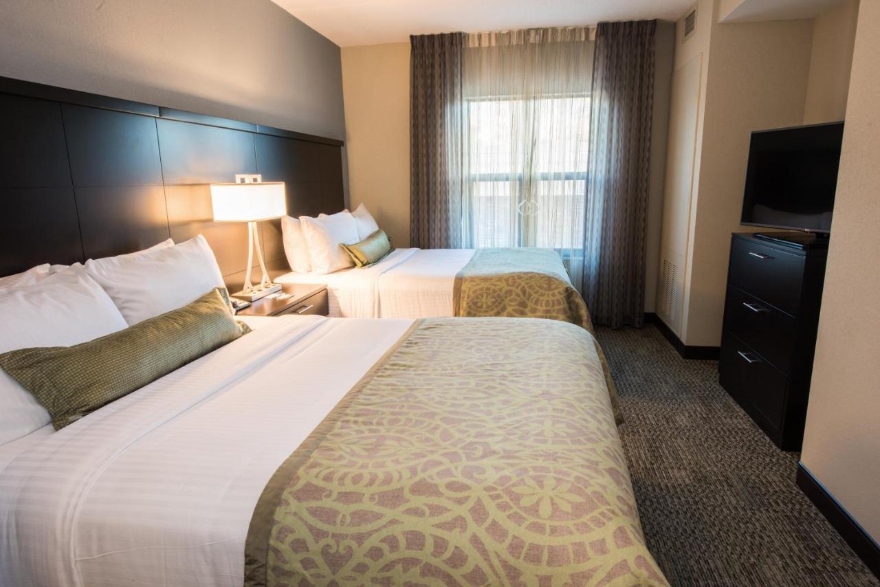 One-Bedroom Queen Room with Two Queen Beds and Mobility Accessible Tub - Non-Smoking at Staybridge Suites Albany Wolf Rd-Colonie Center by IHG