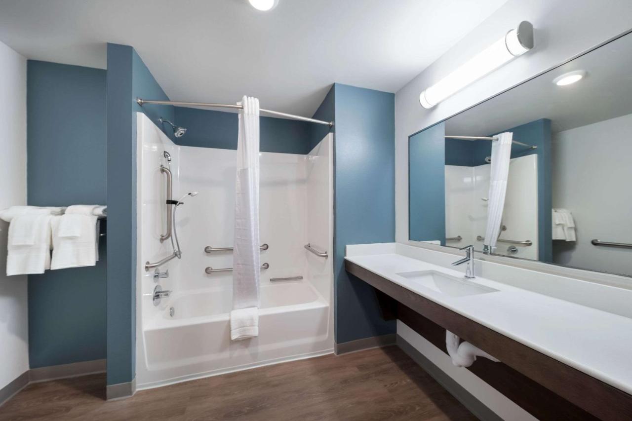 Queen Room with Two Queen Beds - Accessible/Non-Smoking at WoodSpring Suites Dallas Plano Central Legacy Drive