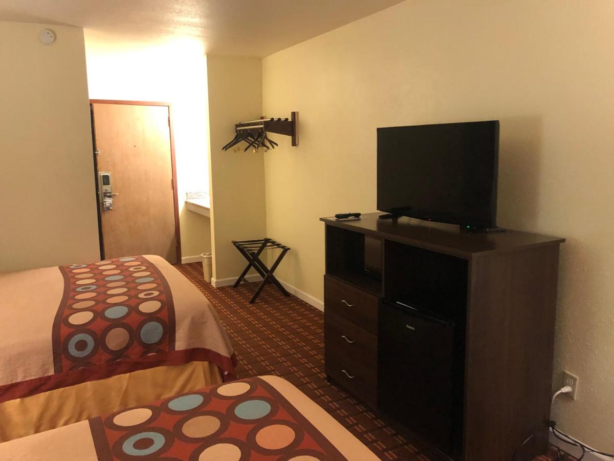 Double Room with Two Double Beds - Non-Smoking at Super 8 by Wyndham Plover Stevens Point Area