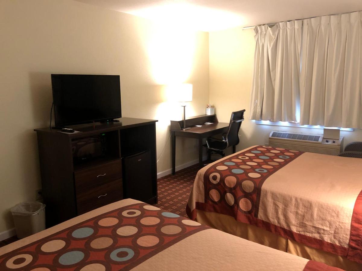 Double Room with Two Double Beds - Non-Smoking at Super 8 by Wyndham Plover Stevens Point Area