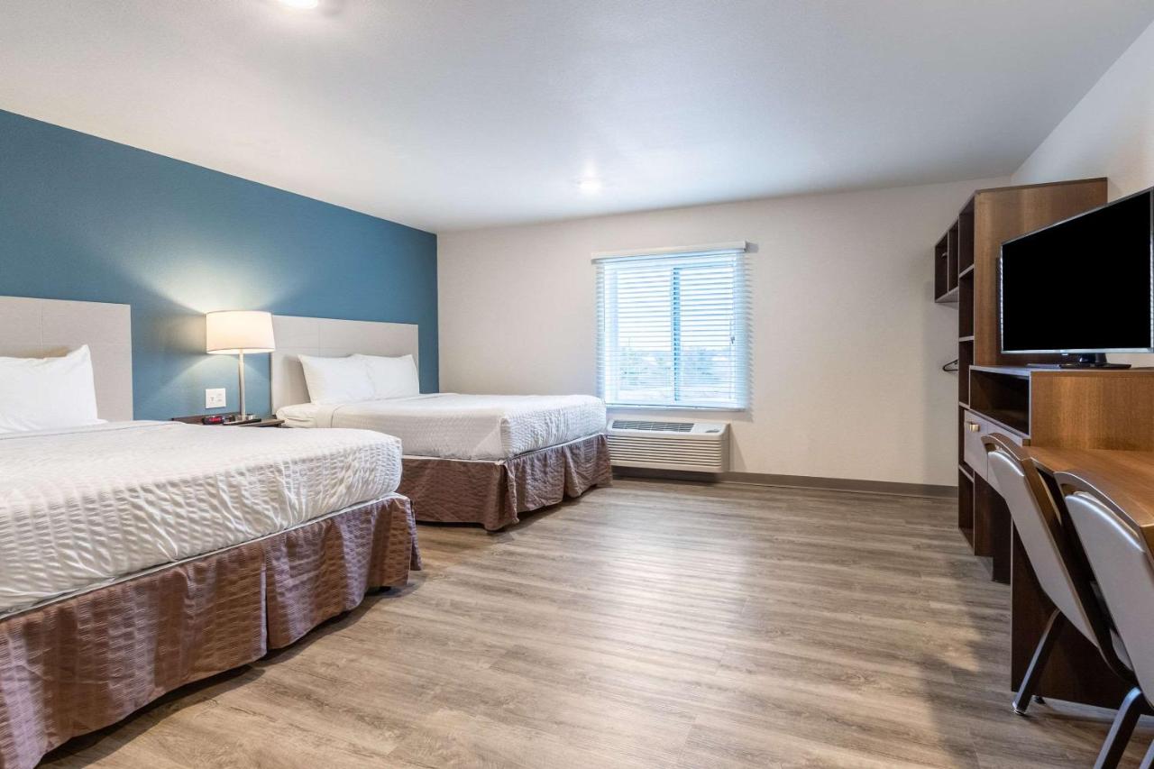 Queen Room with Two Queen Beds - Disability Access/Non-Smoking at WoodSpring Suites Indianapolis Castleton