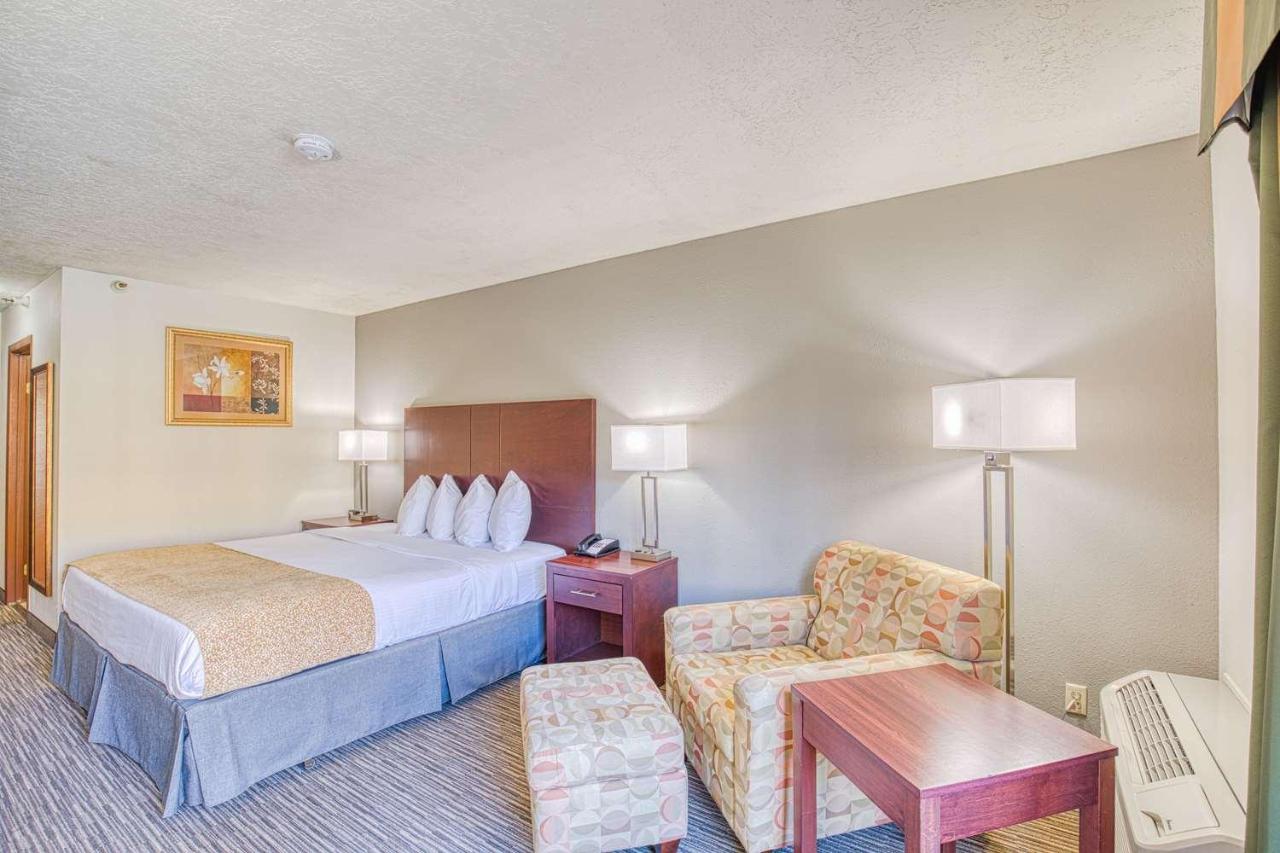 King Room with Roll-In Shower - Disability Access at Best Western Green Valley Inn