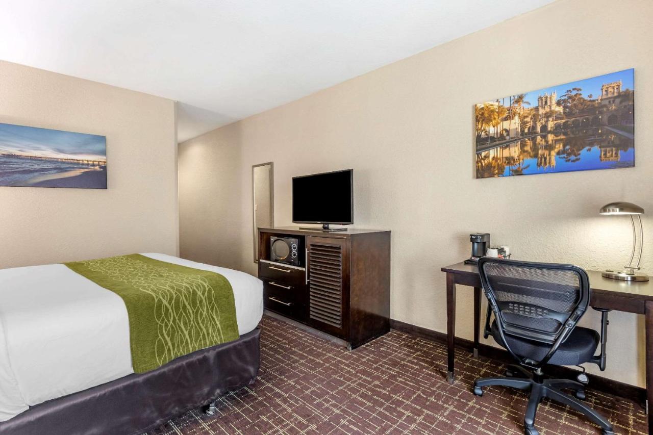 Standard Room, 1 King Bed, Accessible Roll-In Shower, Non Smoking at Comfort Inn San Diego Old Town