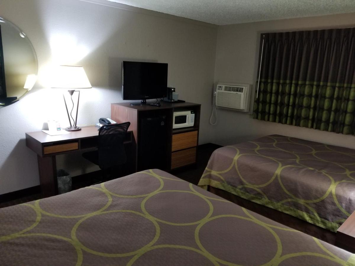 Queen Room with Two Queen Beds - Non-Smoking at Super 8 by Wyndham Bismarck