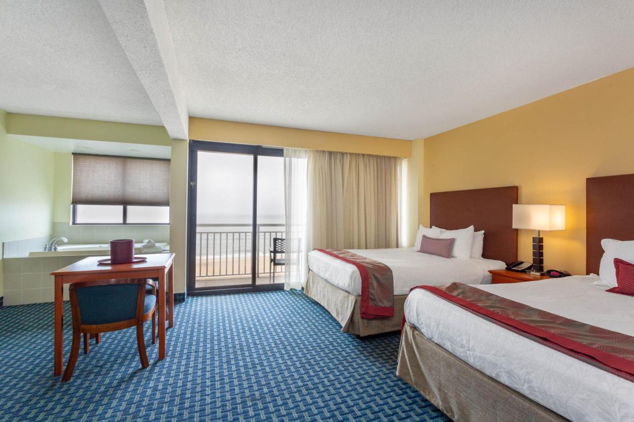 2 Double Beds, Mobility Accessible Room, Ocean View, Non-Smoking at Ramada Plaza by Wyndham Virginia Beach Oceanfront
