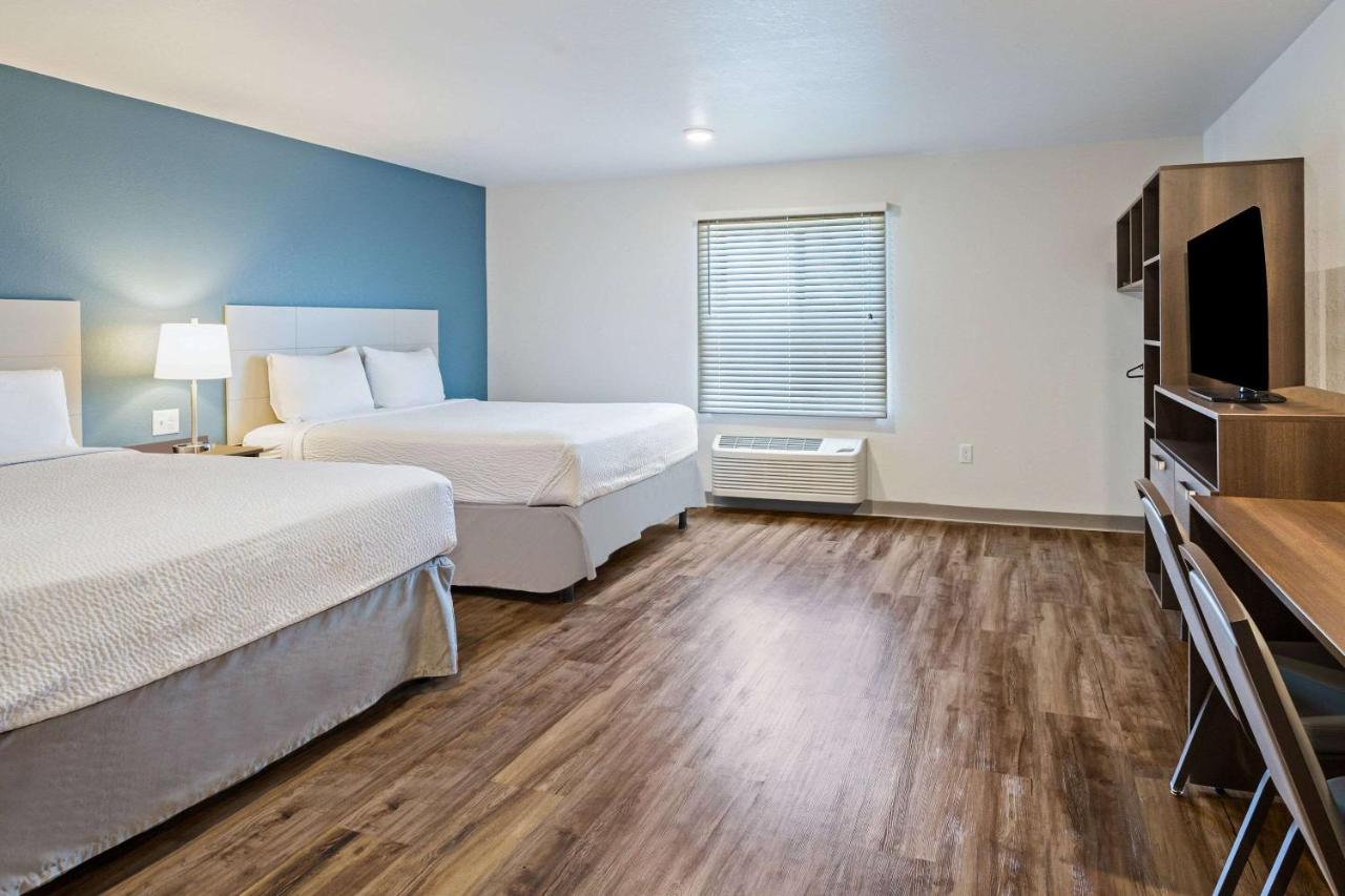Queen Room with Two Queen Beds - Accessible/Non-Smoking at WoodSpring Suites Davenport Quad Cities