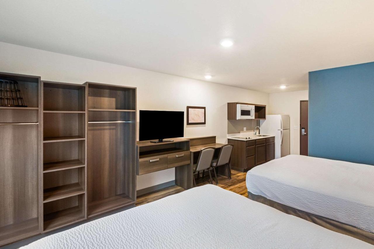 Standard Queen Room with Two Queen Beds - Non-Smoking at WoodSpring Suites Davenport Quad Cities
