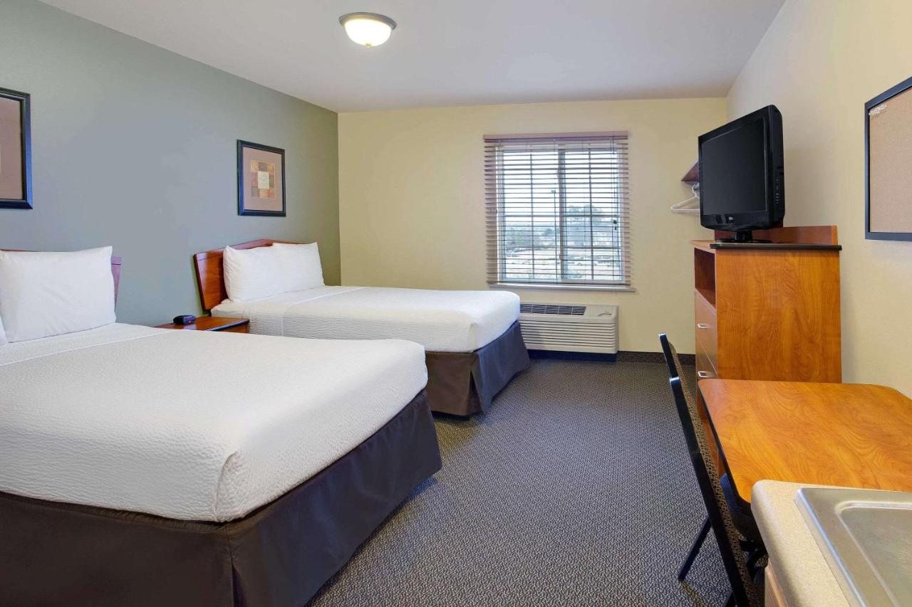 Queen Suite with Two Queen Beds - Non-Smoking at WoodSpring Suites Raleigh Northeast Wake Forest