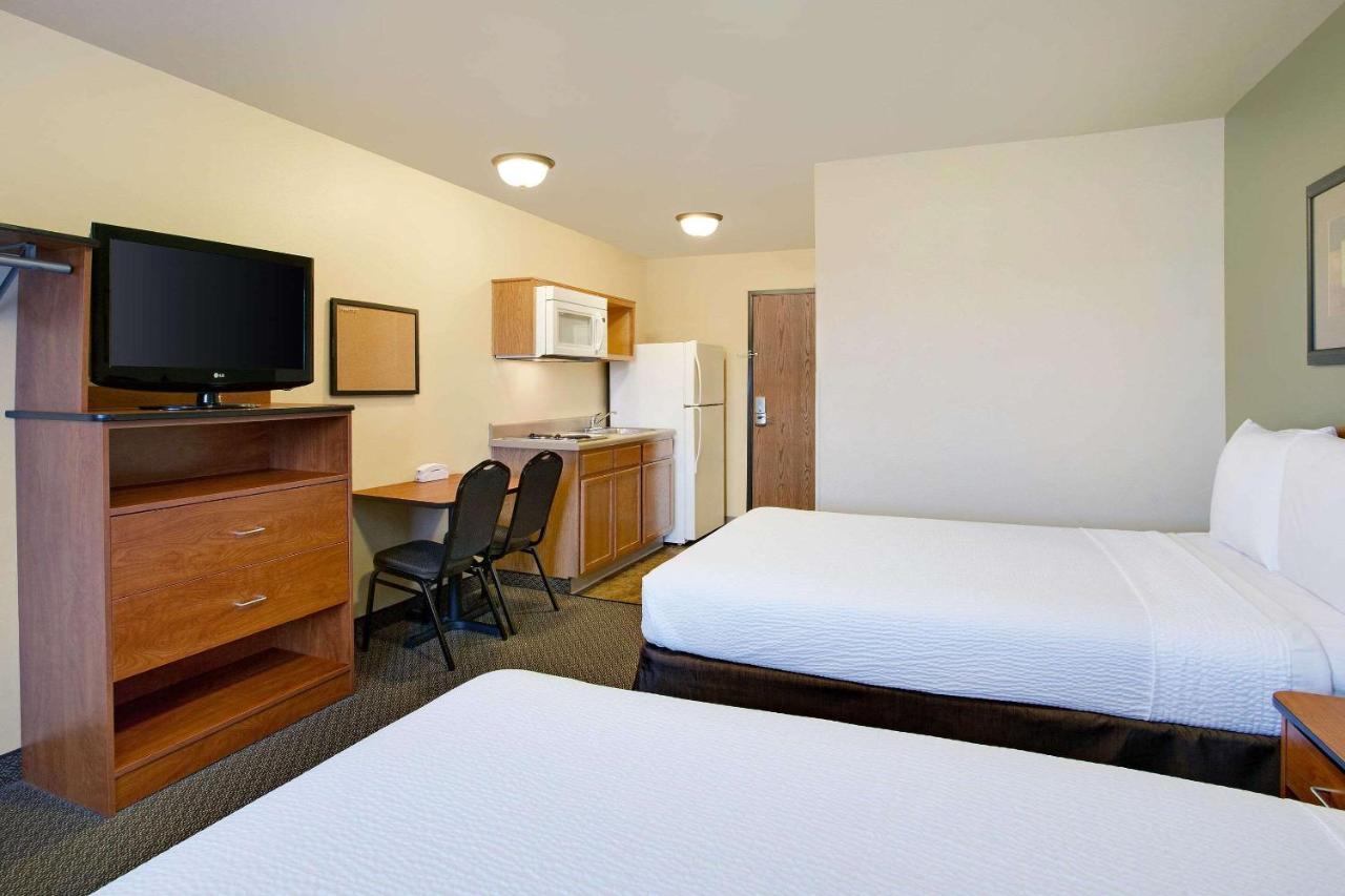 Queen Suite with Two Queen Beds - Non-Smoking at WoodSpring Suites Raleigh Northeast Wake Forest