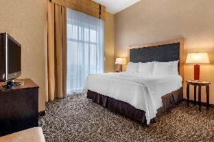 1 King Bed, Mobility/Hearing Accessible Suite, Roll-in Shower, Non-Smoking at Wyndham Noblesville