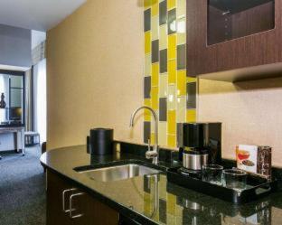 2 Queen Beds, Mobility/Hearing Accessible Suite, Roll-In Shower, Non-Smoking at Wyndham Noblesville