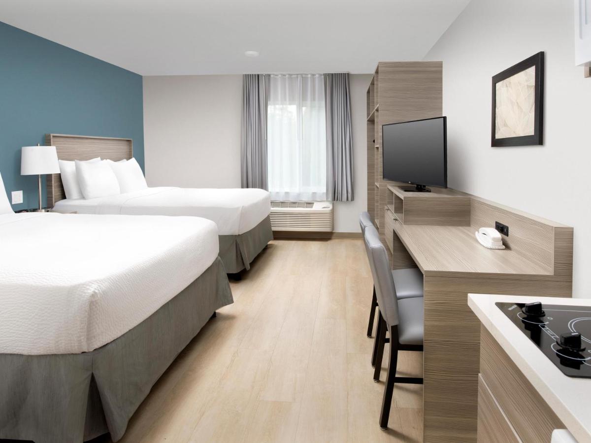 Standard Queen Room with Two Queen Beds - Non-Smoking at WoodSpring Suites Seattle Tukwila