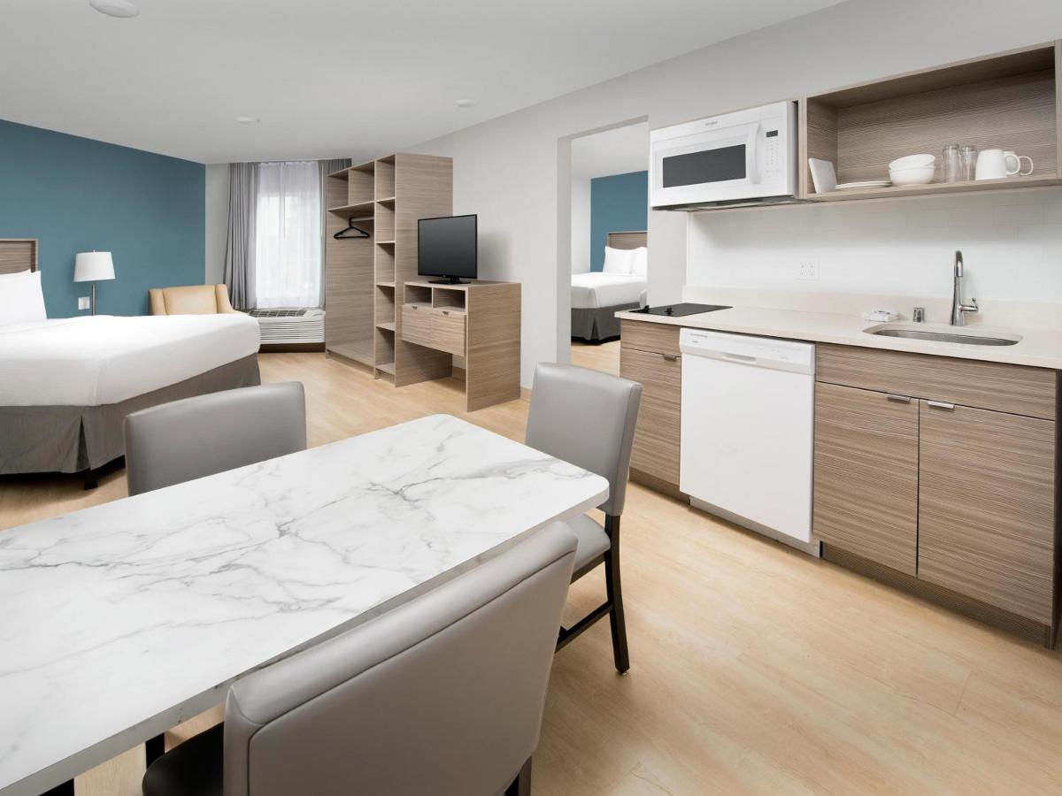 Standard Queen Room with Three Queen Beds - Non-Smoking at WoodSpring Suites Seattle Tukwila
