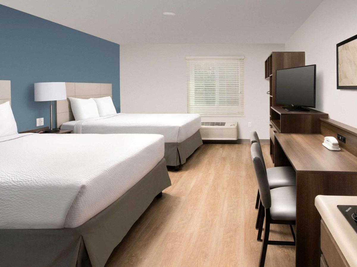 Queen Room with Two Queen Beds - Accessible/Non-Smoking at WoodSpring Suites Toledo Maumee
