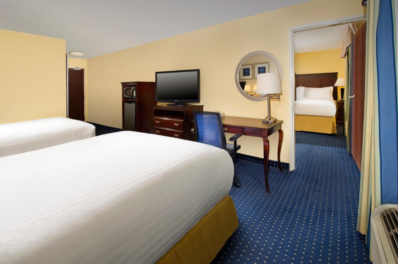 Two-Bedroom Suite with One King and Two Queen Beds at Holiday Inn Express & Suites San Antonio-West-SeaWorld Area by IHG