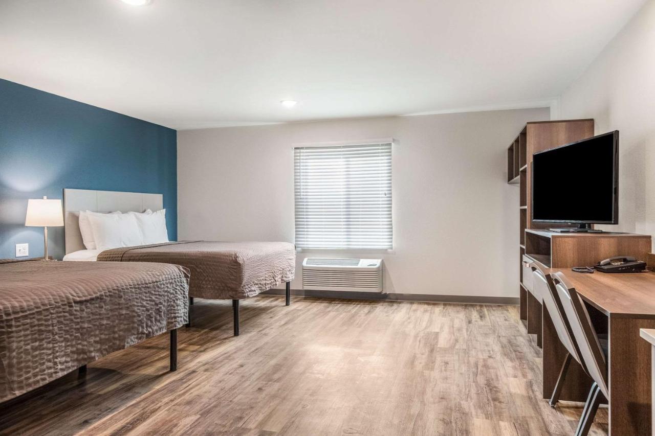 Queen Room with Two Queen Beds - Accessible/Non-Smoking at WoodSpring Suites Greenville Haywood Mall