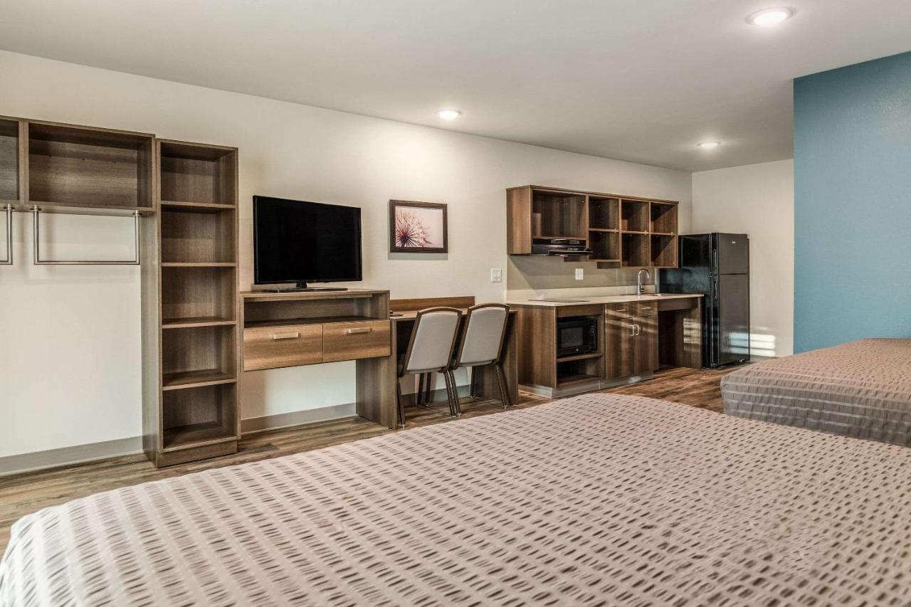 Queen Room with Two Queen Beds - Accessible/Non-Smoking at WoodSpring Suites Greenville Haywood Mall