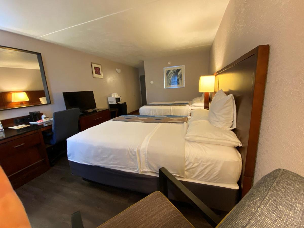 Double Room with Two Double Beds - Non-Smoking at Travelodge Inn & Suites by Wyndham Albany