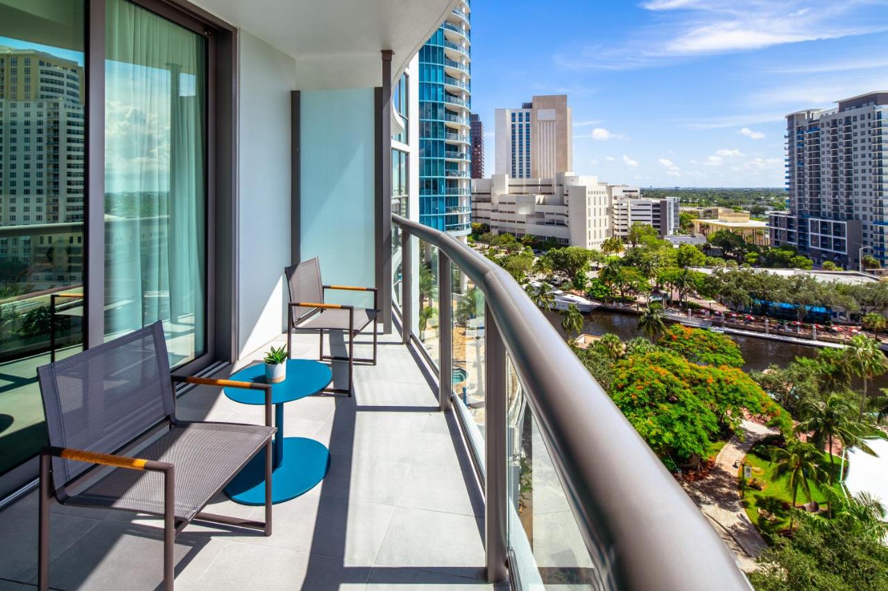 Queen Room with Two Queen Beds and Balcony at Hyatt Centric Las Olas Fort Lauderdale