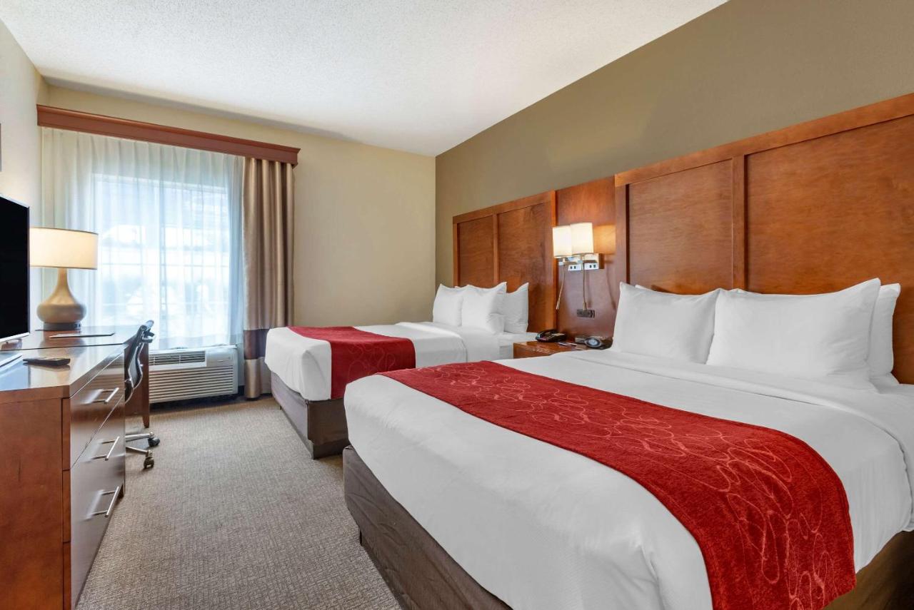 Queen Room with Two Queen Beds - Mobility Accessible/Non-Smoking at Comfort Suites Newark - Harrison