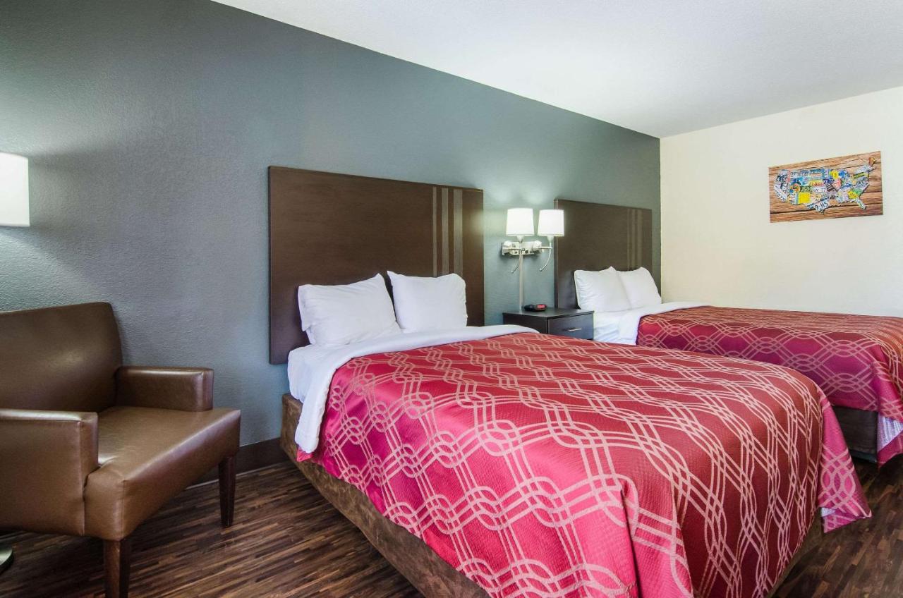 Double Room with Two Double Beds - Smoking at Econo Lodge Near Motor Speedway