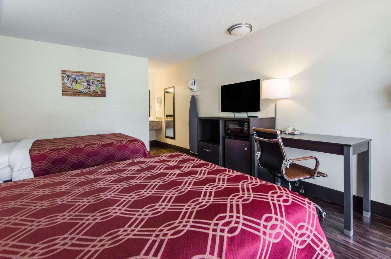 Double Room with Two Double Beds - Smoking at Econo Lodge Near Motor Speedway