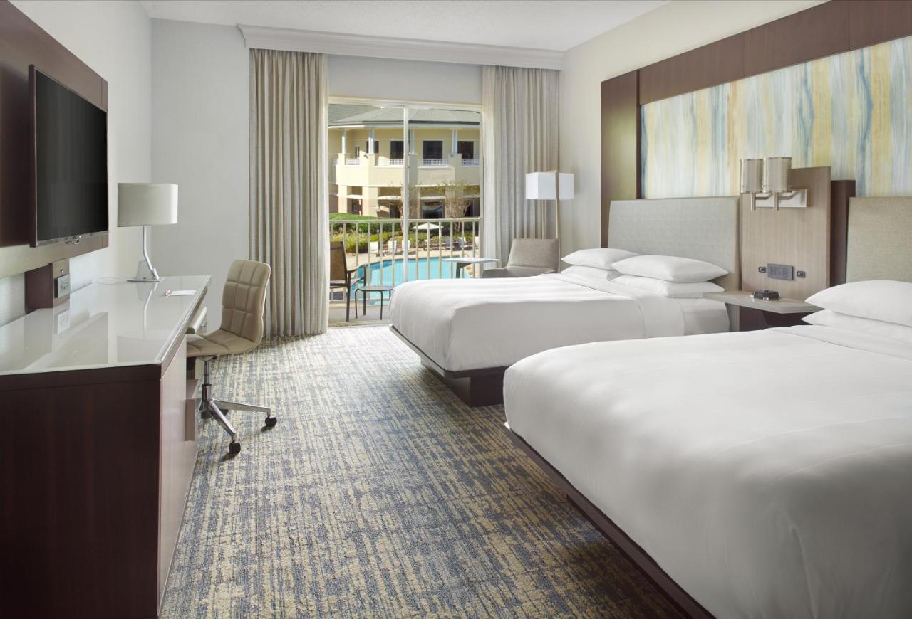 Guest room, 2 Double, Pool View, Balcony at Atlanta Evergreen Lakeside Resort