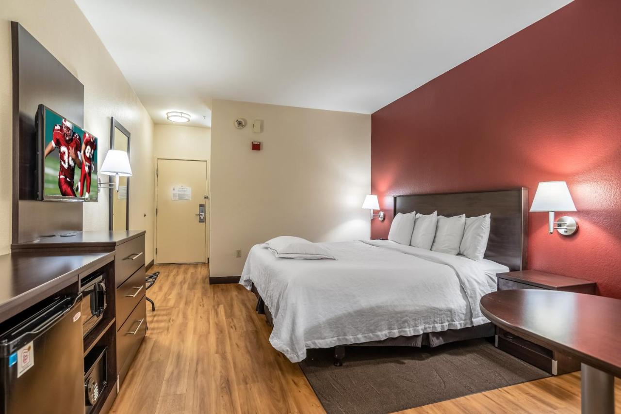 Premium King Room Smoke Free (Upgraded Bedding and Snack Box) at Red Roof Inn PLUS+ Tempe - Phoenix Airport
