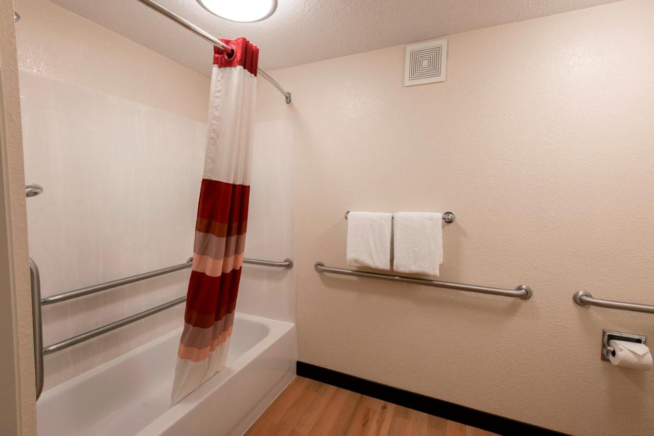 Premium King Room Disability Access Smoke Free at Red Roof Inn PLUS+ Ann Arbor - U of Michigan North