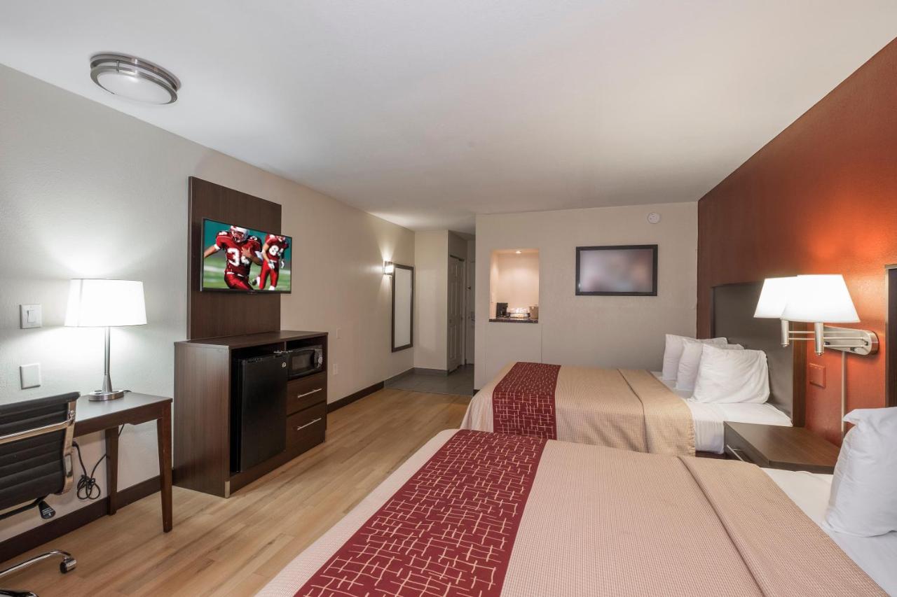 Deluxe Room with Two Queen Beds Smoke Free at Red Roof Inn PLUS+ Poughkeepsie