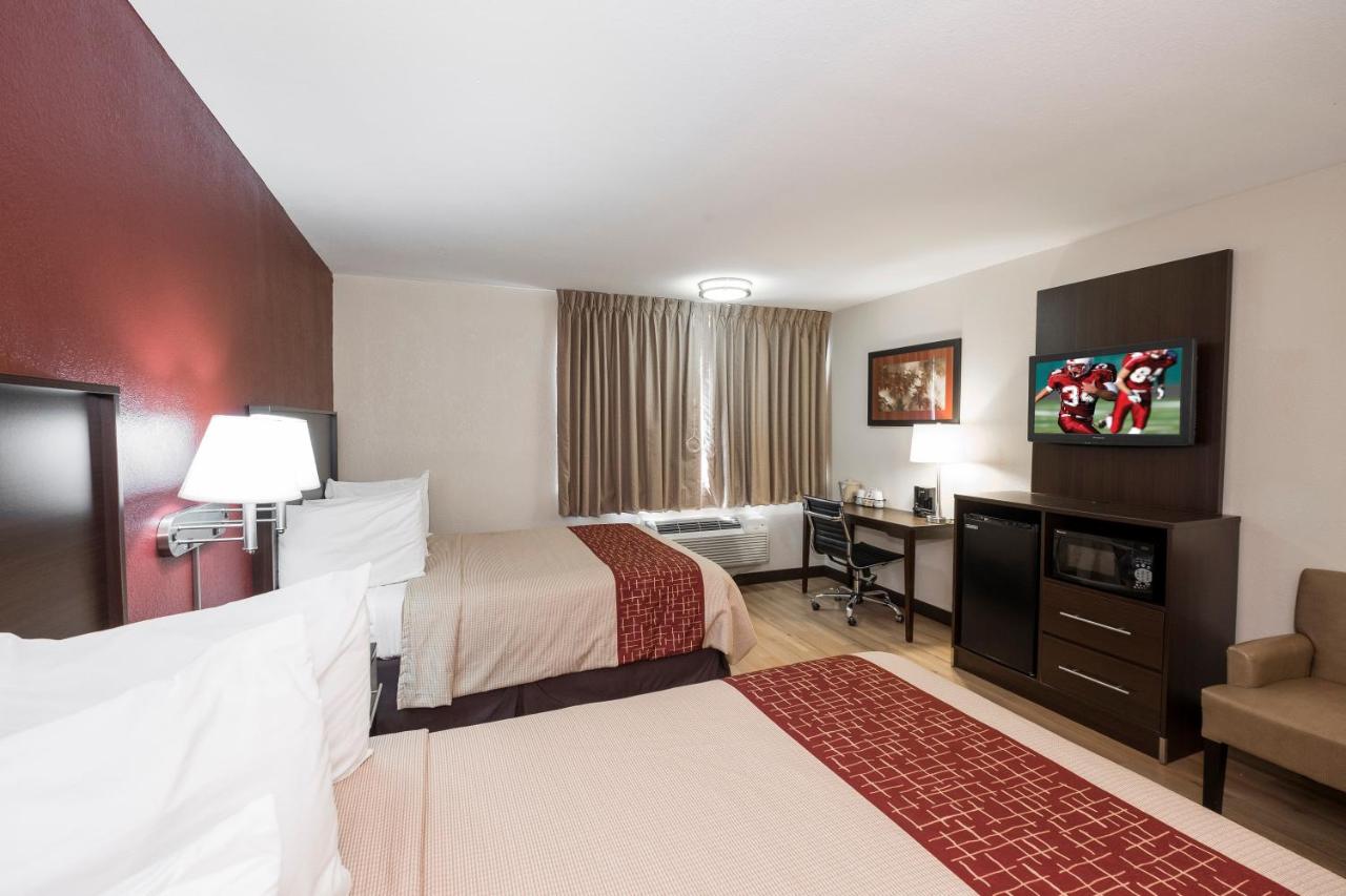 Deluxe Room with Two Queen Beds Smoke Free at Red Roof Inn PLUS+ Poughkeepsie