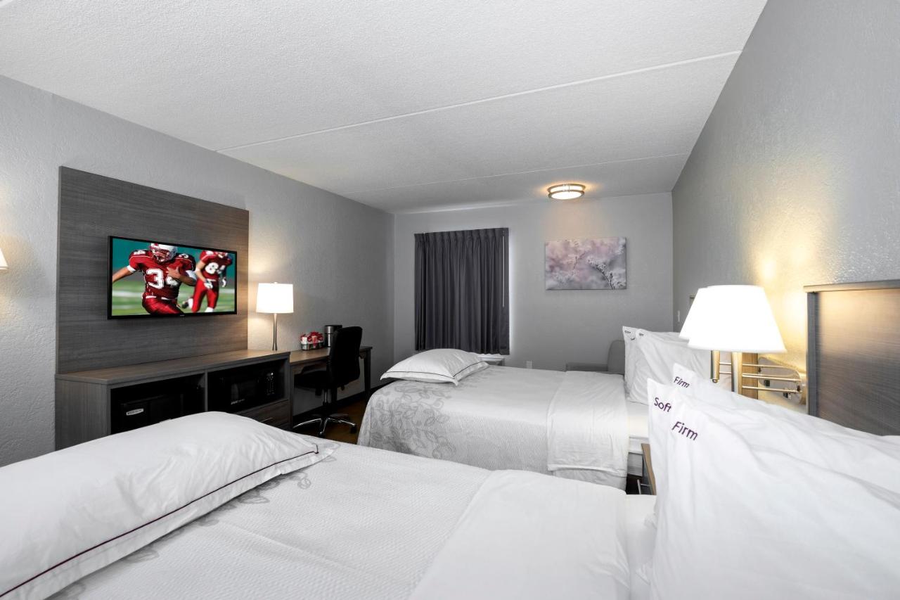 Premium Room with Two Double Beds Smoke Free (Upgraded Bedding and Snack Box) at Red Roof Inn PLUS+ Boston - Mansfield/ Foxboro