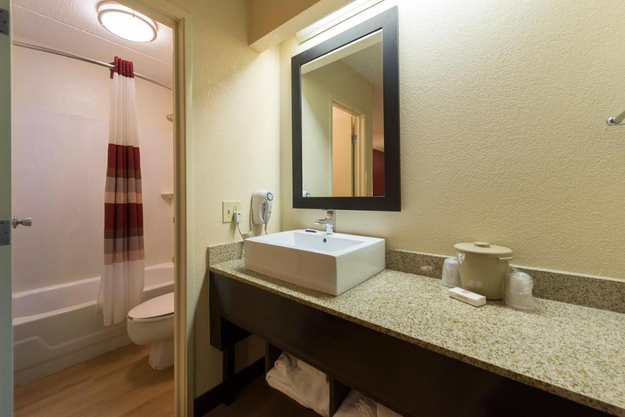 Standard King Room Smoke Free at Red Roof Inn PLUS+ University at Buffalo - Amherst
