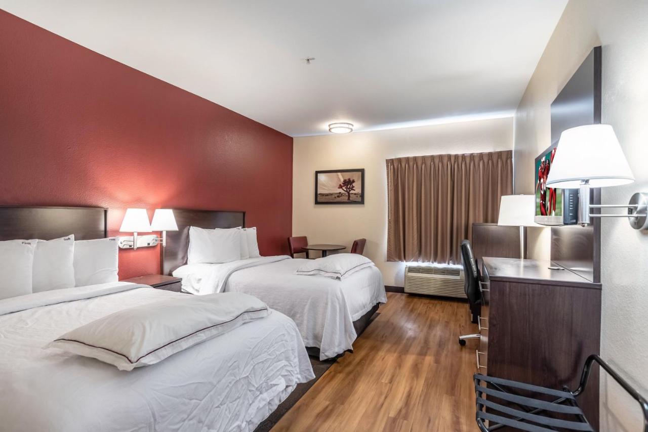 Premium Room with Two Double Beds Smoke Free (Upgraded Bedding and Snack Box) at Red Roof Inn PLUS+ Raleigh Downtown – NCSU/Conv Center