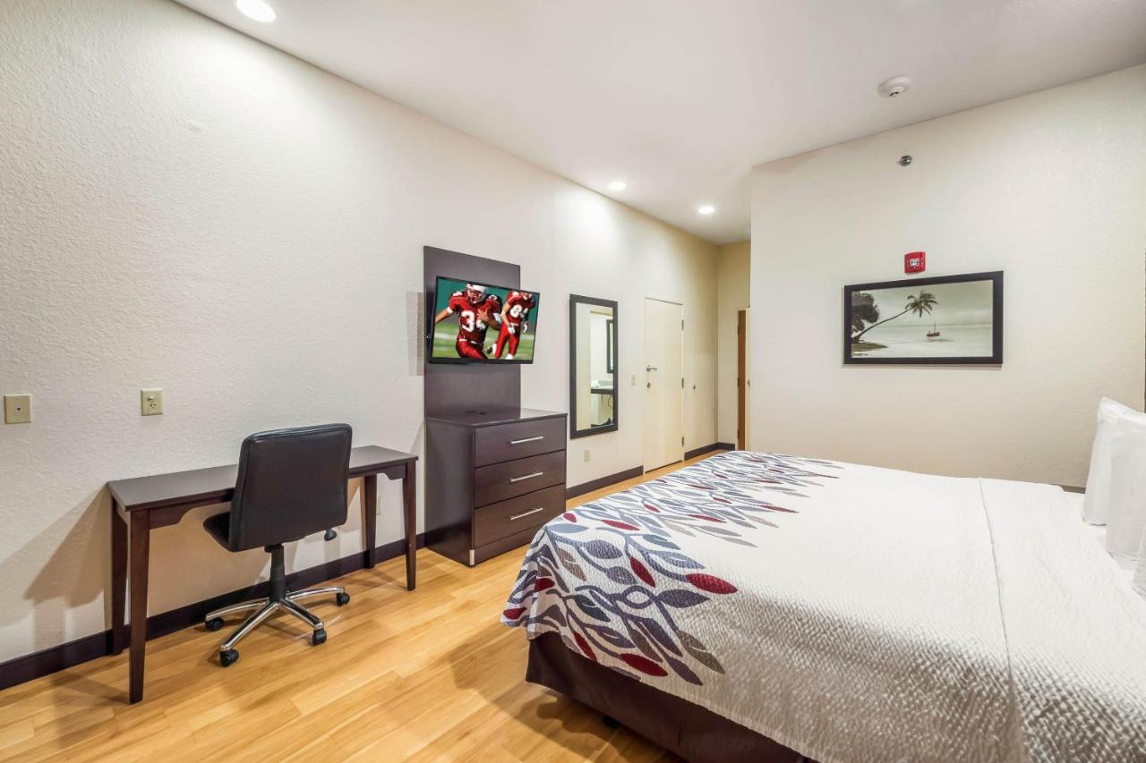 Standard King Room - Disability Access/Roll-In Shower Smoke Free at Red Roof Inn Ocala