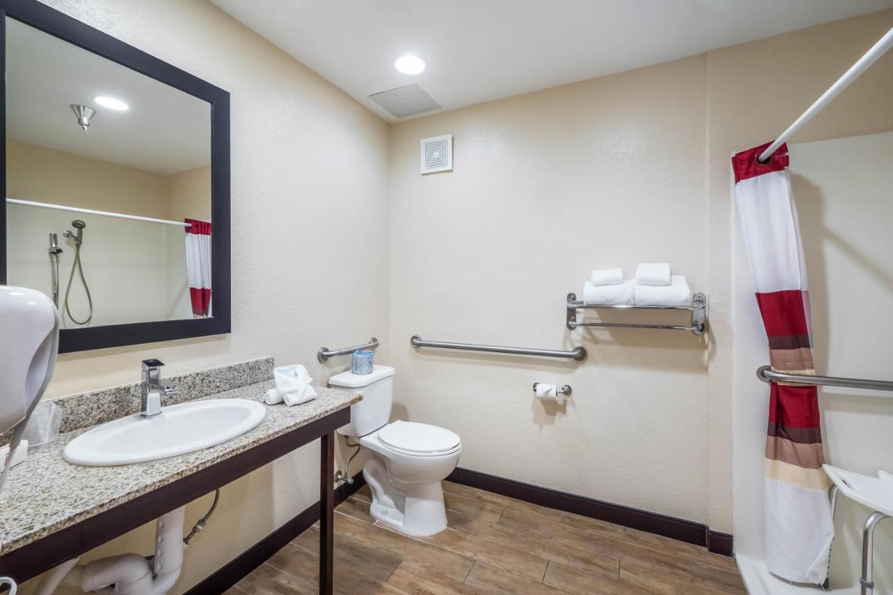 Standard King Room - Disability Access/Roll-In Shower Smoke Free at Red Roof Inn Ocala