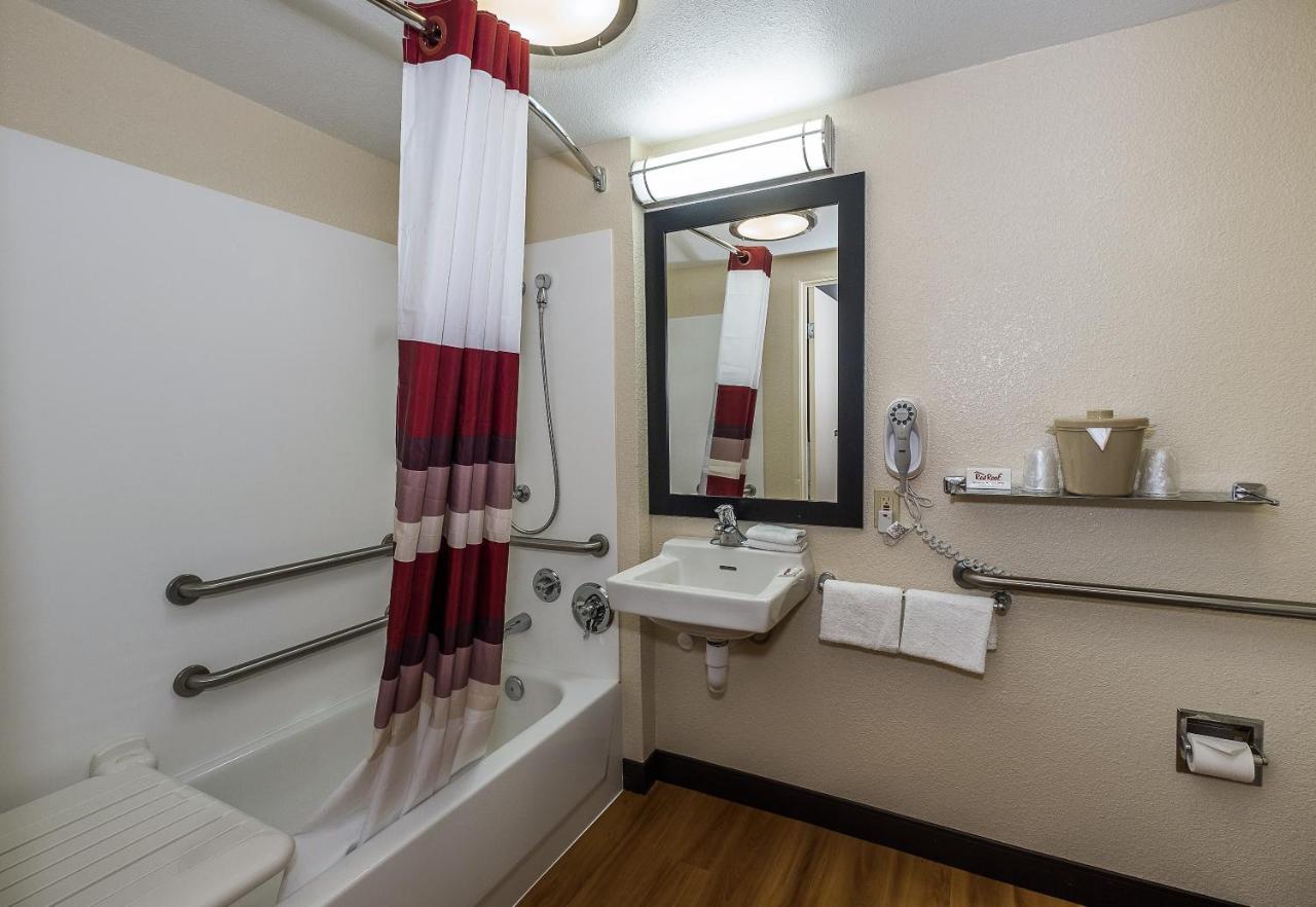 Superior King Room - Disability Access/Smoke Free at Red Roof Inn PLUS+ Boston - Framingham